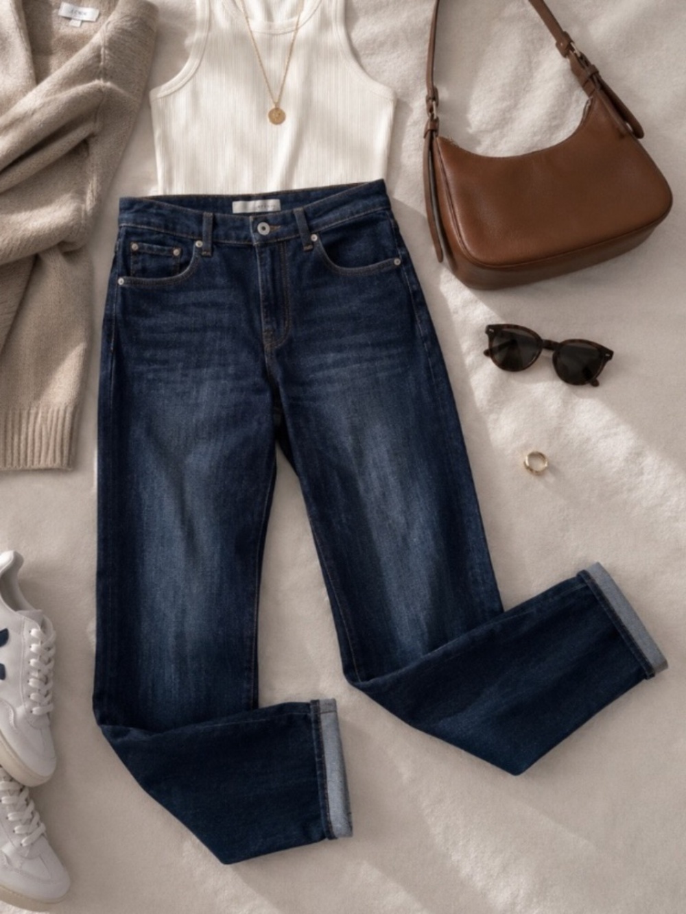 Dark Blue Ella Moss Jeans